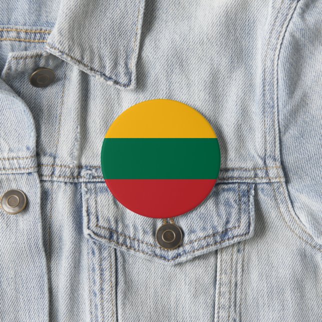 Lithuania flag button (In Situ)