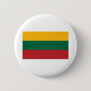 Lithuania Flag Button