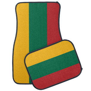 Lithuania Flag Car Floor Mat