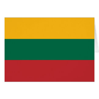 Lithuania Flag Cards