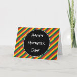 [ Thumbnail: Lithuania Flag Colors "Happy Mother's Day" Card ]