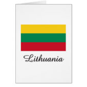 Lithuania Flag Design (Front)