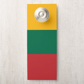 Lithuania flag door hanger