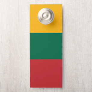 Lithuania flag door hanger