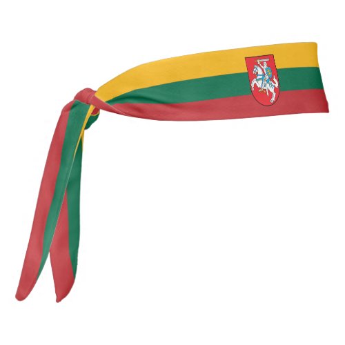 Lithuania Flag Elegant Patriotic Tie Headband