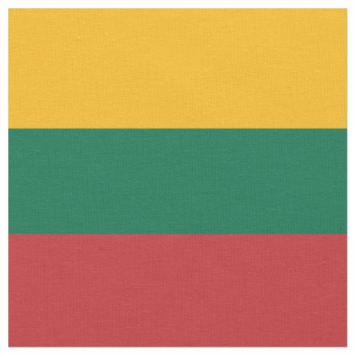Lithuania flag fabric