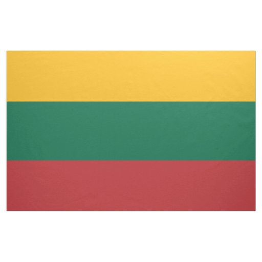 Lithuania Flag Fabric