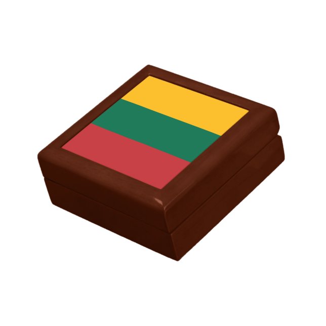 Lithuania Flag Gift Box (Side)