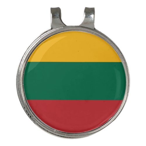 Lithuania Flag Golf Hat Clip