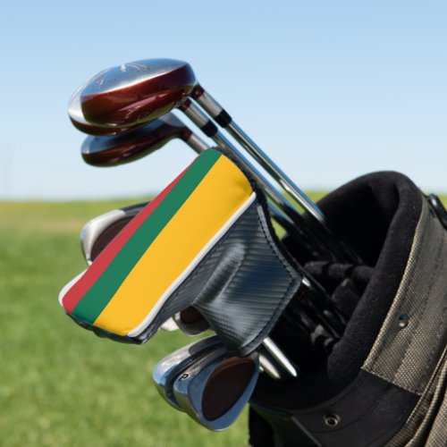 Lithuania flag golf head cover