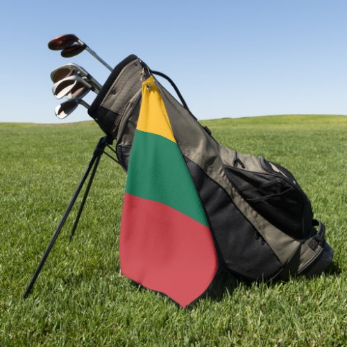 Lithuania flag golf towel