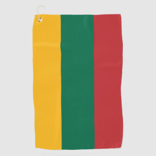 Lithuania Flag Golf Towel