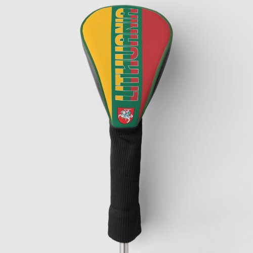 Lithuania Flag Gorgeous Patriotic Golf Head Cover