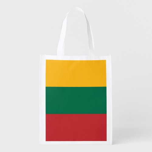 Lithuania Flag Grocery Bag