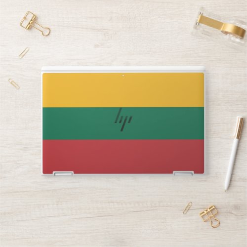 Lithuania flag HP laptop skin
