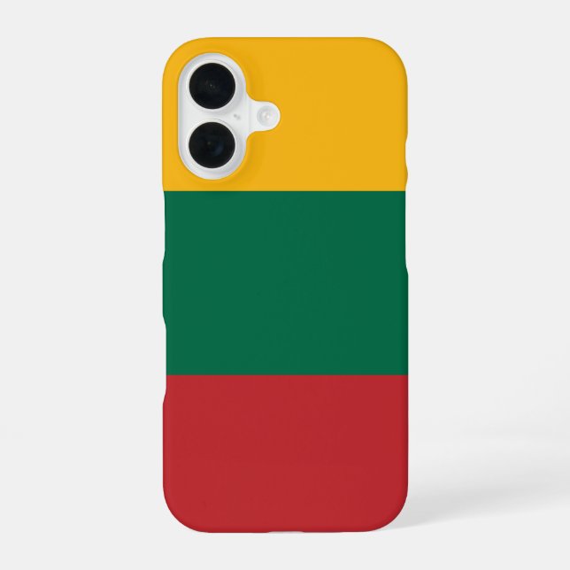 Lithuania Flag iPhone Case (Back)