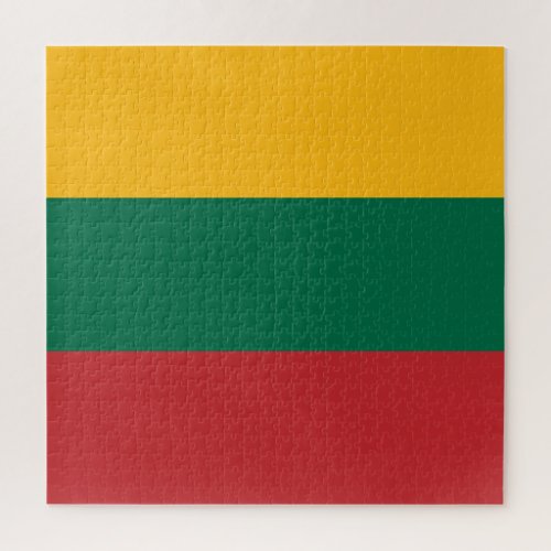 Lithuania Flag Jigsaw Puzzle