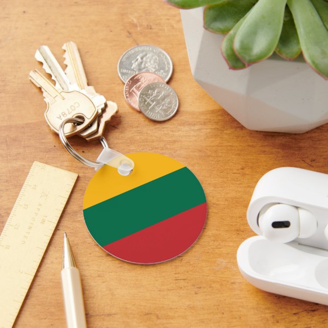Lithuania flag keychain (Desk)