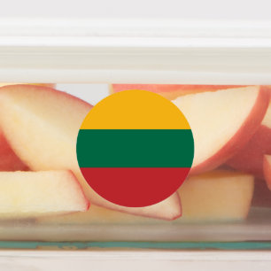 Lithuania flag kids' labels