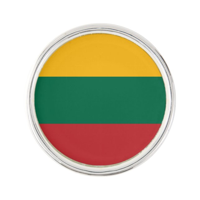 Lithuania Flag Lapel Pin (Front)