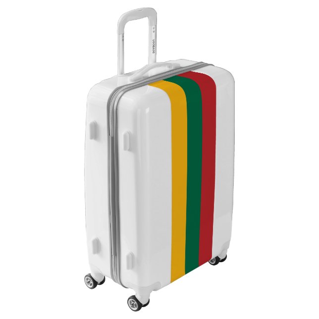 Lithuania Flag Luggage (Rotated Left)