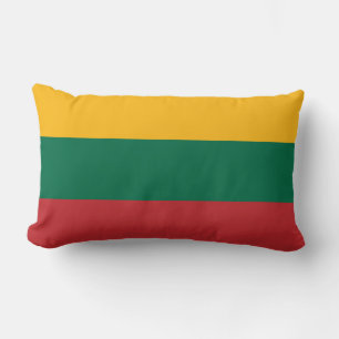 Lithuania Flag Lumbar Pillow