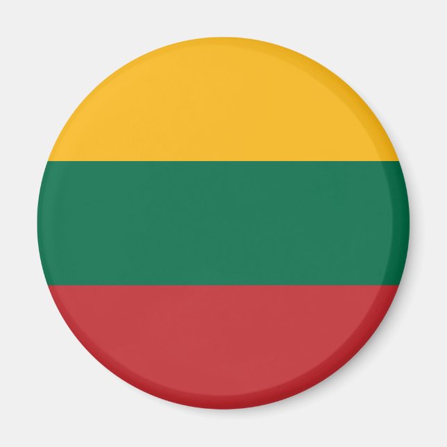 Lithuania Flag Magnet (Front)