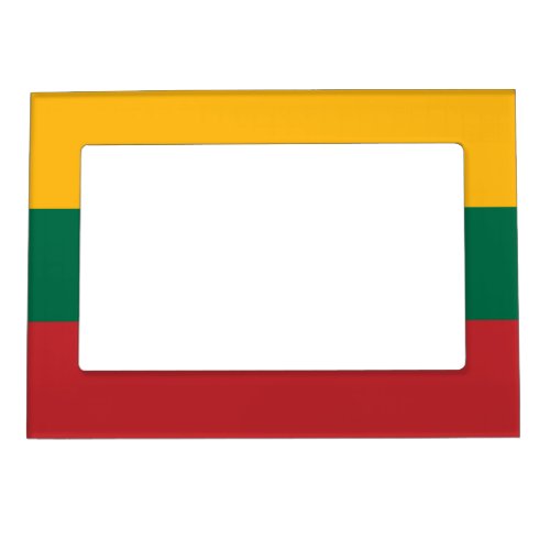 Lithuania flag magnetic frame