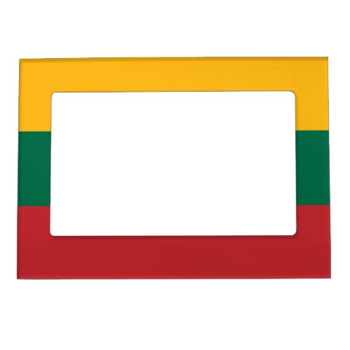Lithuania flag magnetic frame