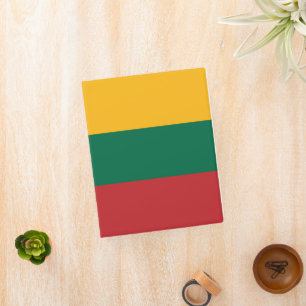 Lithuania flag mini binder