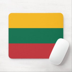 Lithuania flag mouse pad