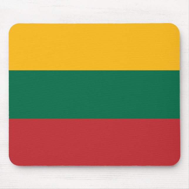 Lithuania Flag Mouse Pad (Front)