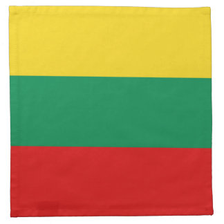 Lithuania Flag Napkin