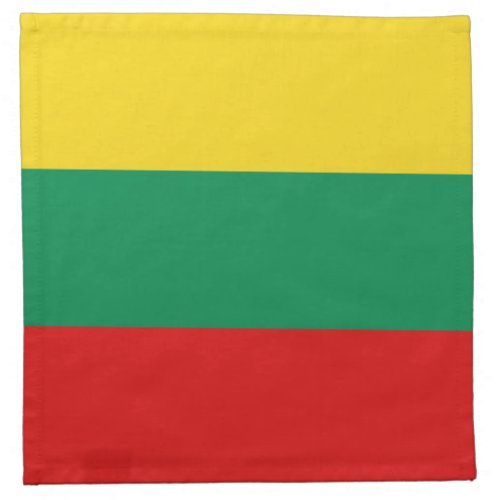Lithuania Flag Napkin