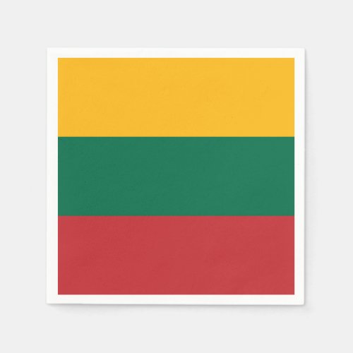 Lithuania Flag Napkins