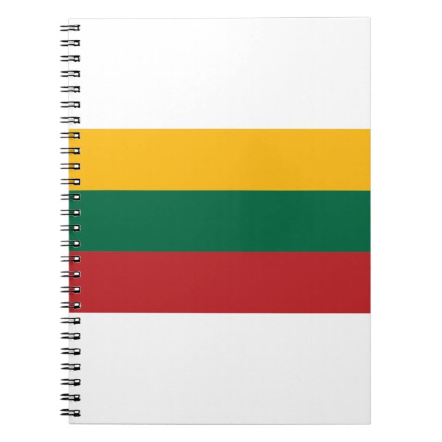 Lithuania Flag Notebook (Front)