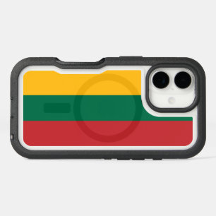 Lithuania Flag iPhone 16 Case