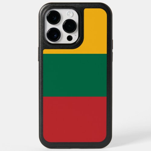 Lithuania flag OtterBox iPhone 14 pro max case
