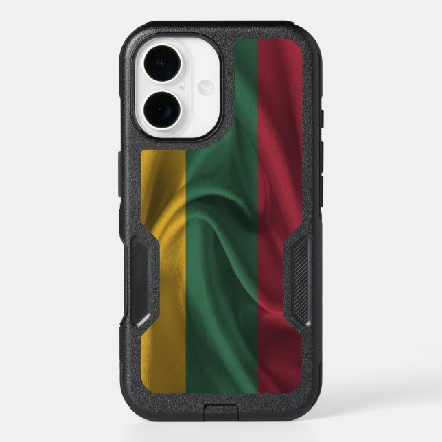 Lithuania Flag Otterbox iPhone Case (Back)