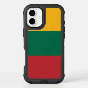 Lithuania Flag iPhone 16 Plus Case