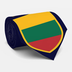 Lithuania Flag Personalized Neck Tie