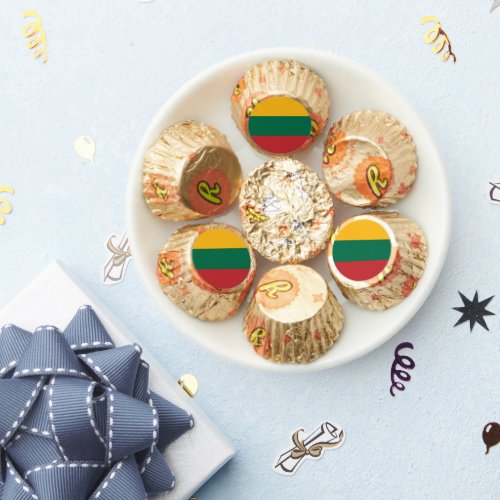 Lithuania flag reeses peanut butter cups