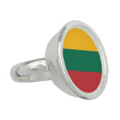 Lithuania Flag Ring (Side)