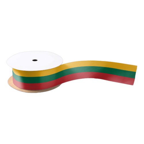 Lithuania Flag Satin Ribbon