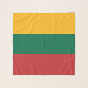 Lithuania flag scarf