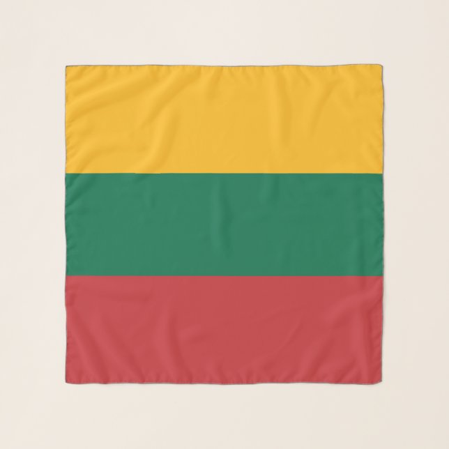 Lithuania flag scarf (Front)