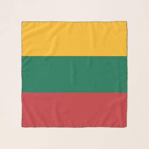 Lithuania Flag Scarf