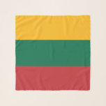 Lithuania Flag Scarf<br><div class="desc">Patriotic flag of Lithuania.</div>