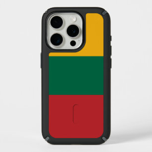 Lithuania flag iPhone 15 pro case