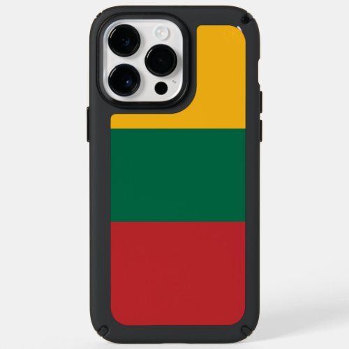Lithuania flag speck iPhone 14 pro max case